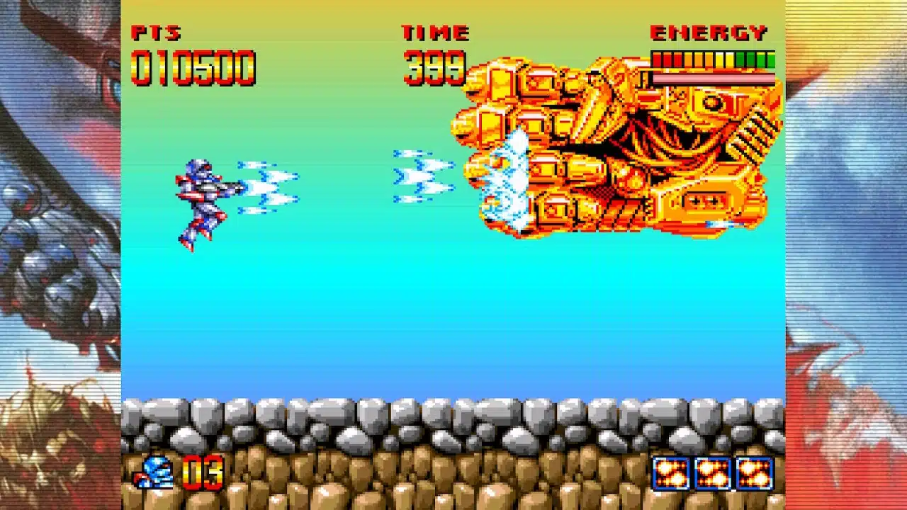 turrican screenshot gameplay