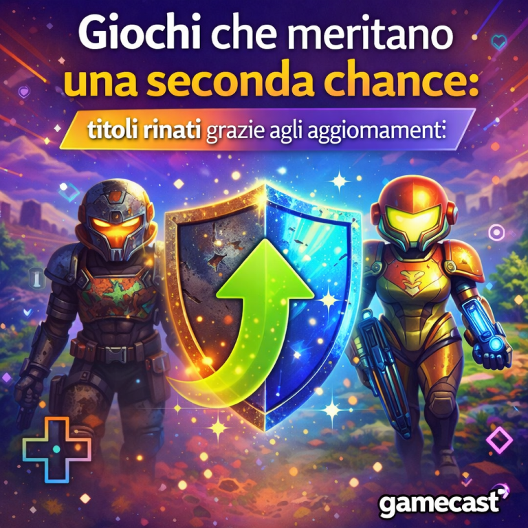 Giochi che meritano una seconda chance: titoli rinati grazie agli aggiornamenti