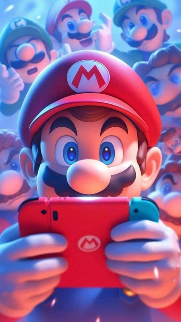 un trucco visivo geniale in super mario bros