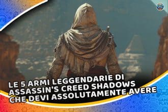 le 5 armi leggendarie di assassin's creed shadows che devi assolutamente avere