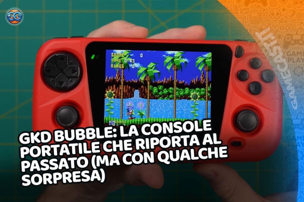 GKD Bubble: la console portatile che fa tornare bambini