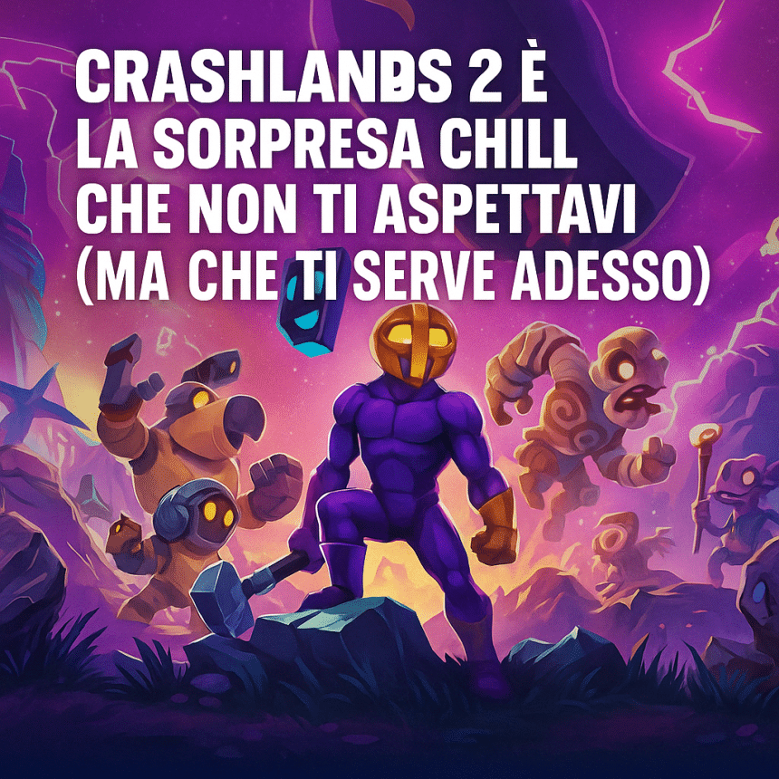 crashlands 2 è la sorpresa chill che non ti aspettavi (ma che ti serve adesso)