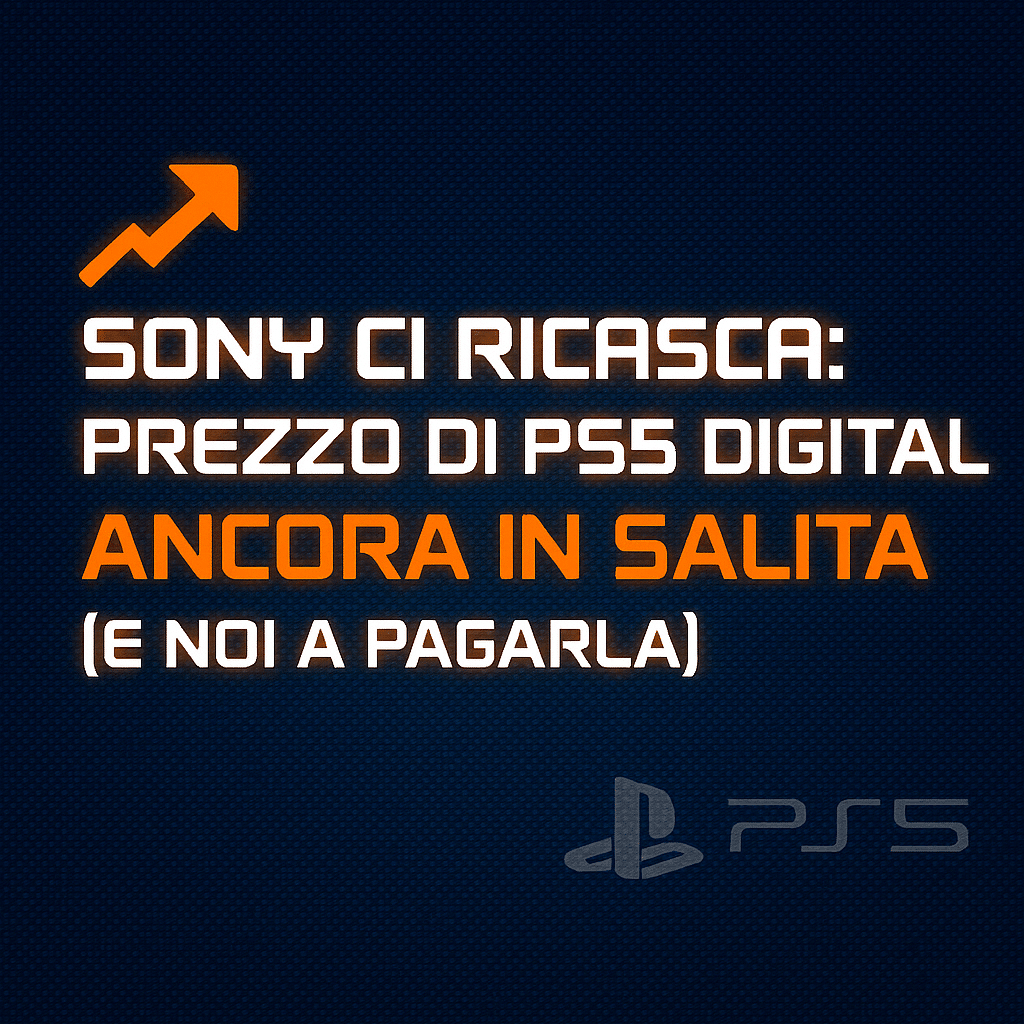 sony aumenta di nuovo il prezzo di playstation 5