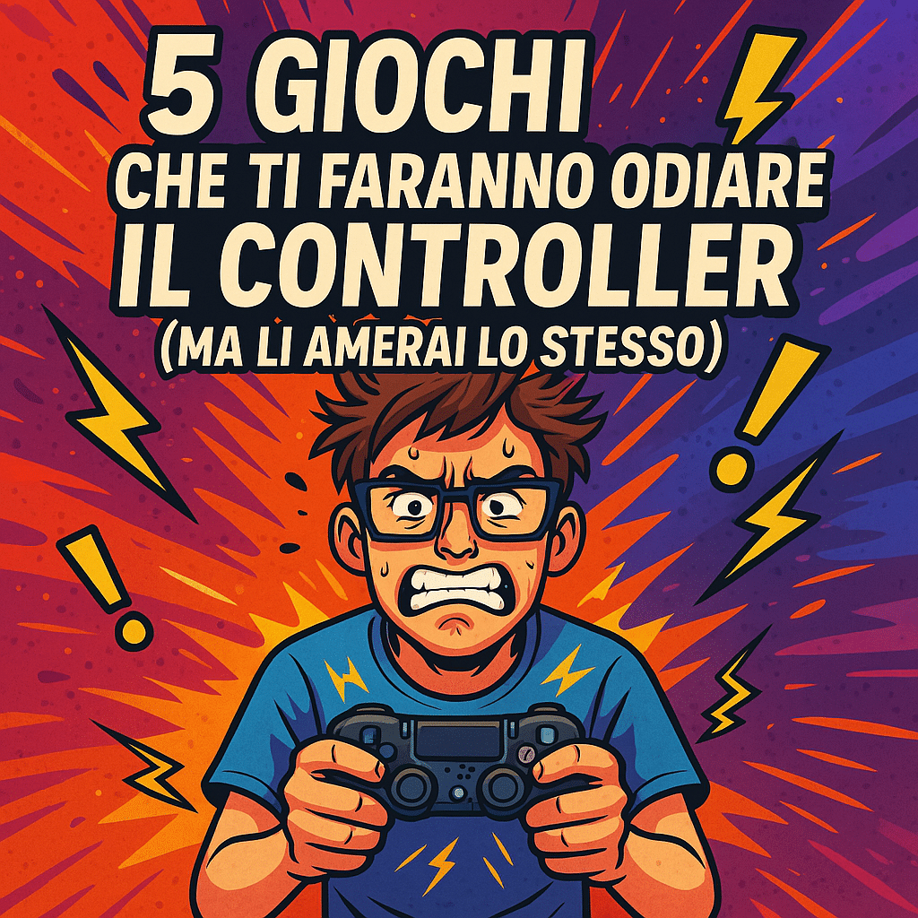 Top 5 giochi del 2025 che ti faranno imprecare (ma continuare a giocare)