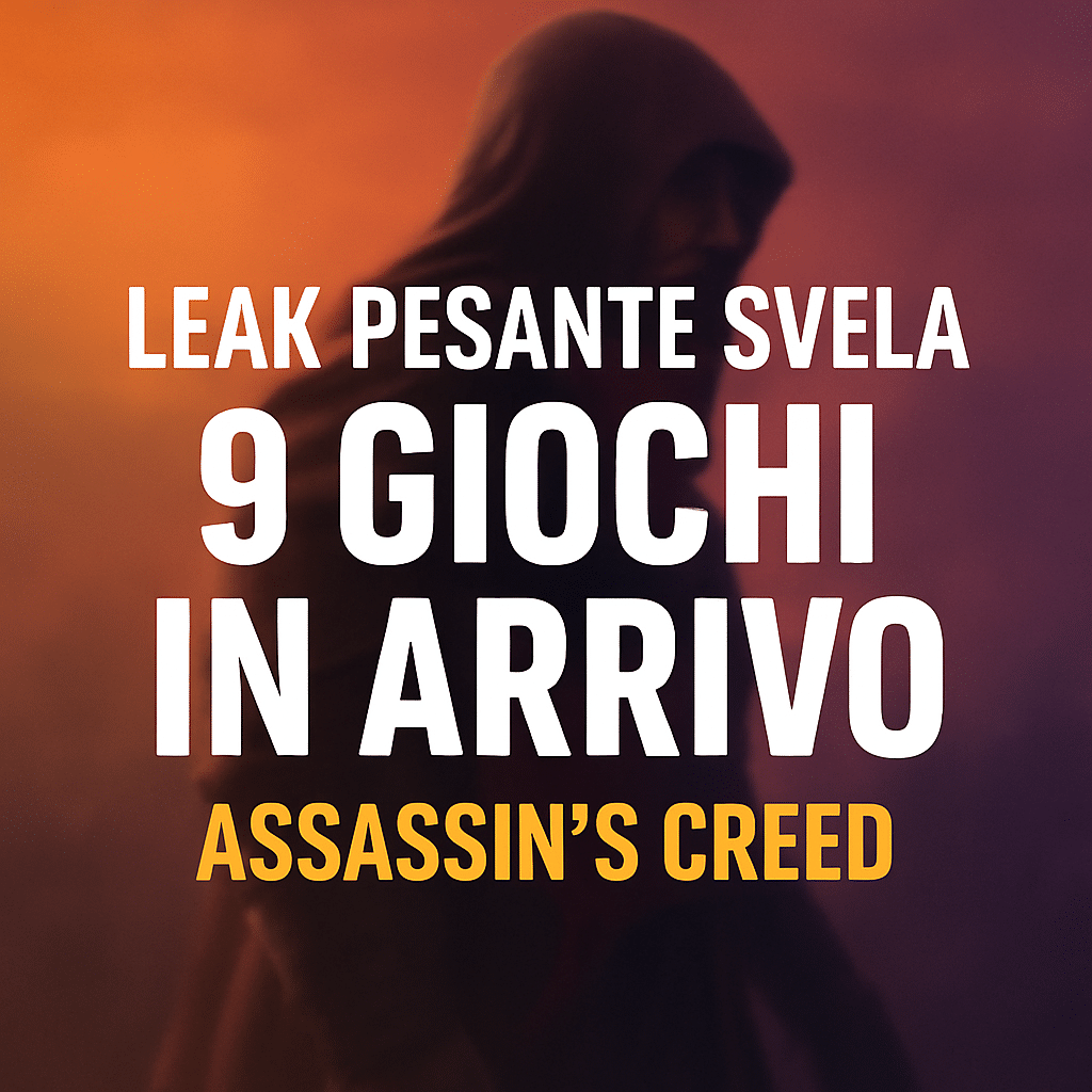 assassin’s creed leak pesante svela 9 giochi in arrivo