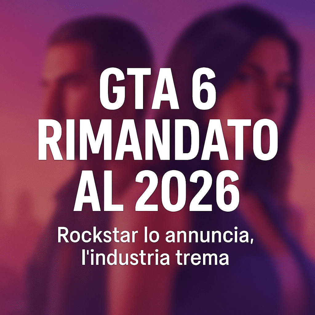 gta 6 rimandato al 2026 rockstar lo annuncia
