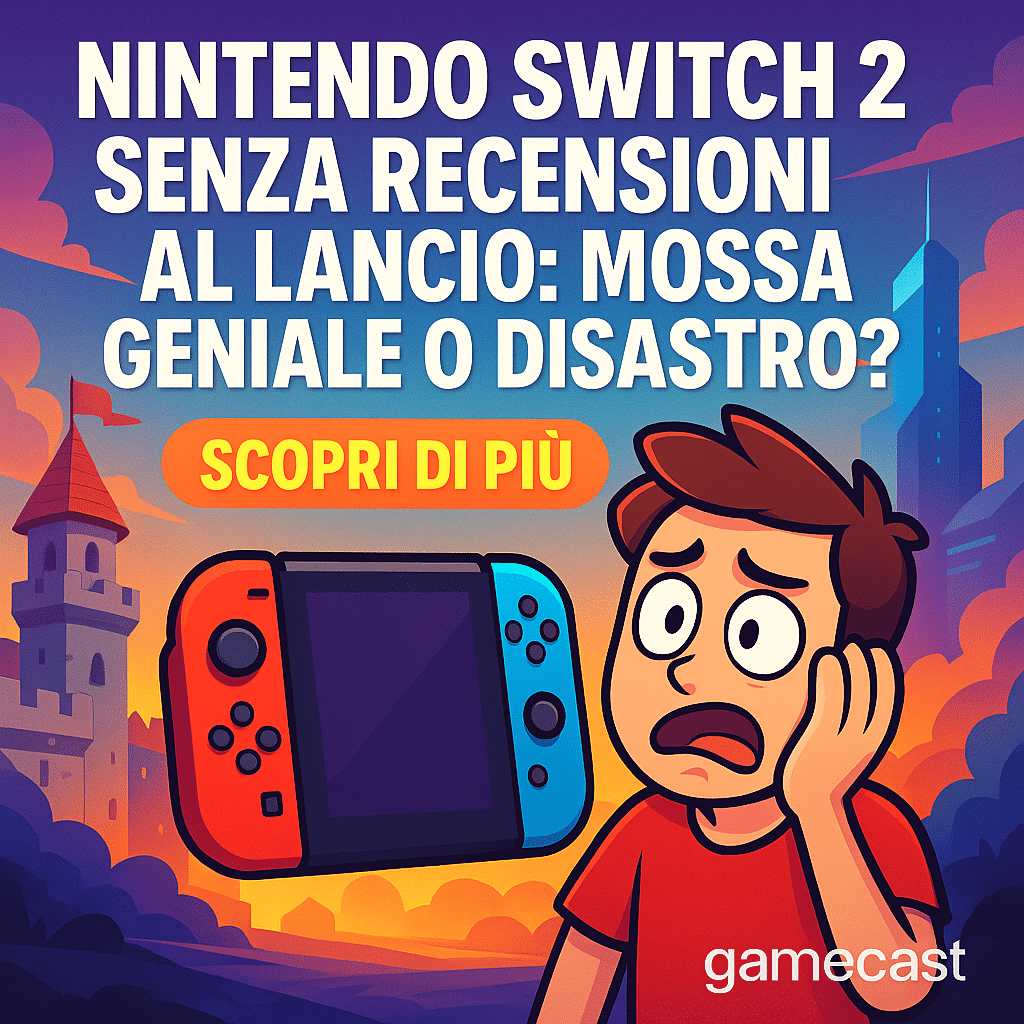 nintendo switch 2 senza recensioni al lancio mossa geniale o disastro