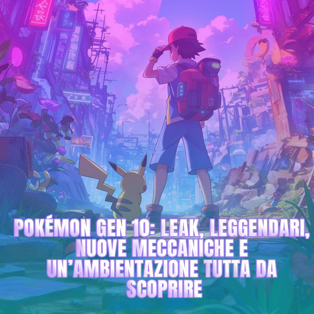 pokémon gen 10: leak, leggendari, nuove meccaniche e un’ambientazione tutta da scoprire