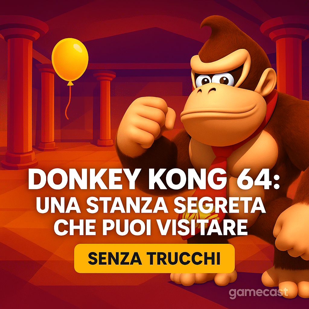 Donkey Kong 64 nasconde una stanza segreta che puoi visitare