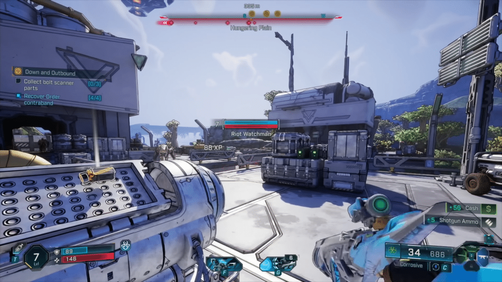 un assaggio del caos controllato: combattimento a cielo aperto nei vadefields, con loot, abilità e un riot watchman pronto a rovinarti la giornata. luke stephens conferma: il gunplay di borderlands 4 è solido, e anche solo raccogliere munizioni può portarti dritto a un boss.