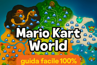 mario kart collezionabili 100%