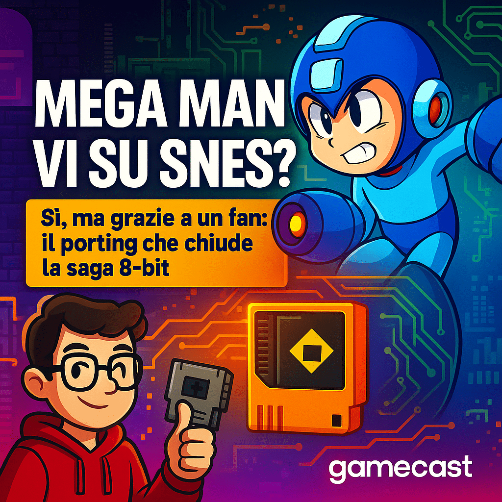 mega man vi su snes sì, ma grazie a un fan il porting che chiude la saga 8-bit