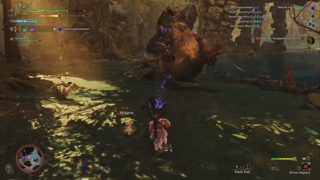 drive impact pronto, buff attivi, mostro stordito. questa è la danza del pugno sacro. quando giochi akuma, ogni combo è un atto di fede (e danni puri).