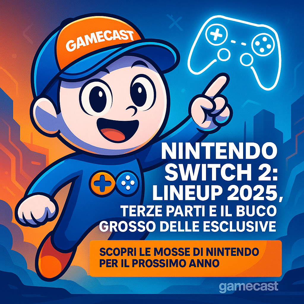 Nintendo Switch 2: lineup 2025, terze parti e il buco grosso delle esclusive