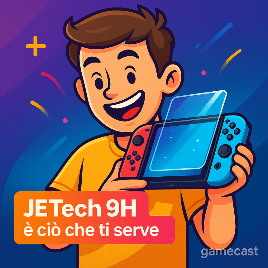 proteggi lo schermo della tua switch 2 jetech 9h