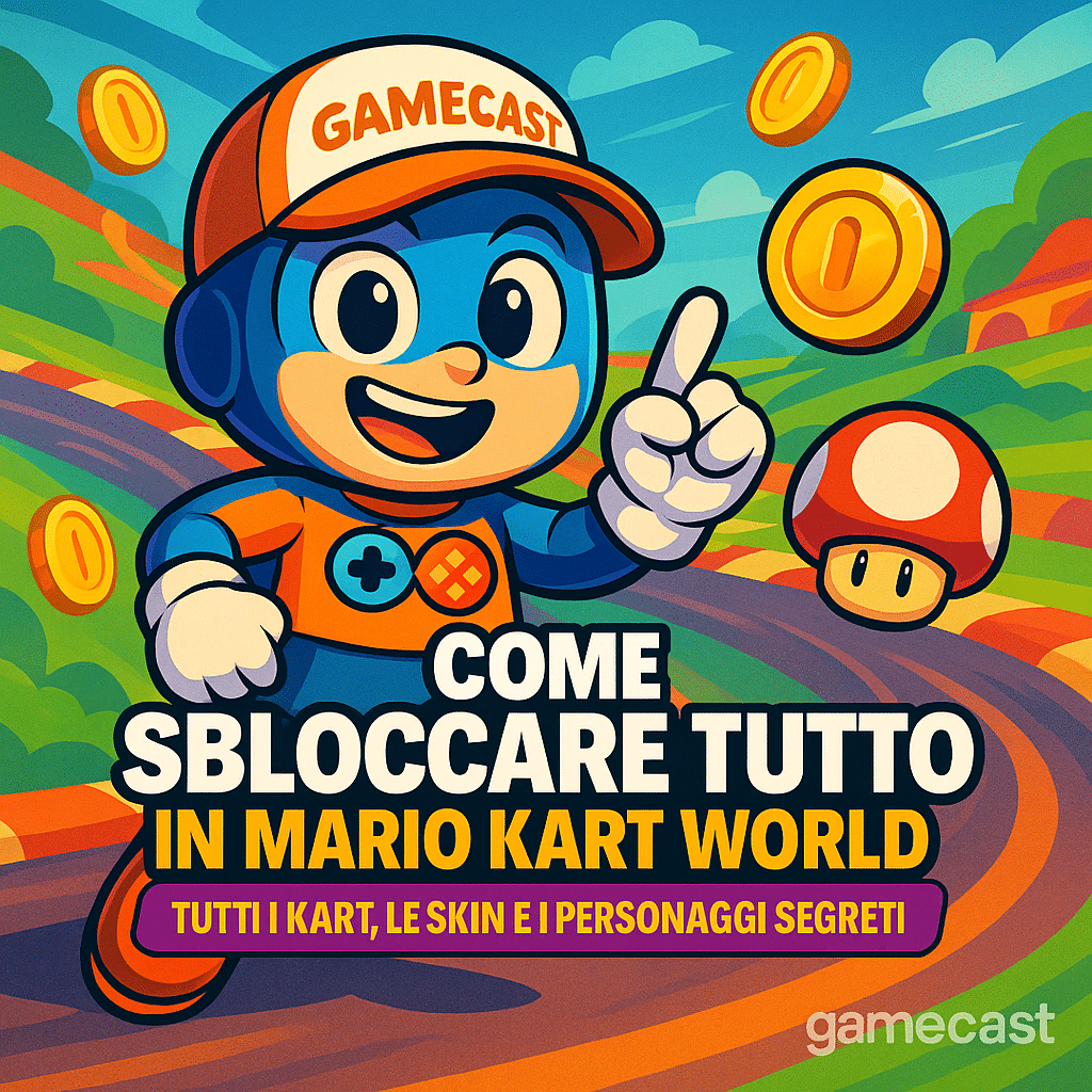 Come sbloccare tutto in Mario Kart World: guida a skin, personaggi e kart