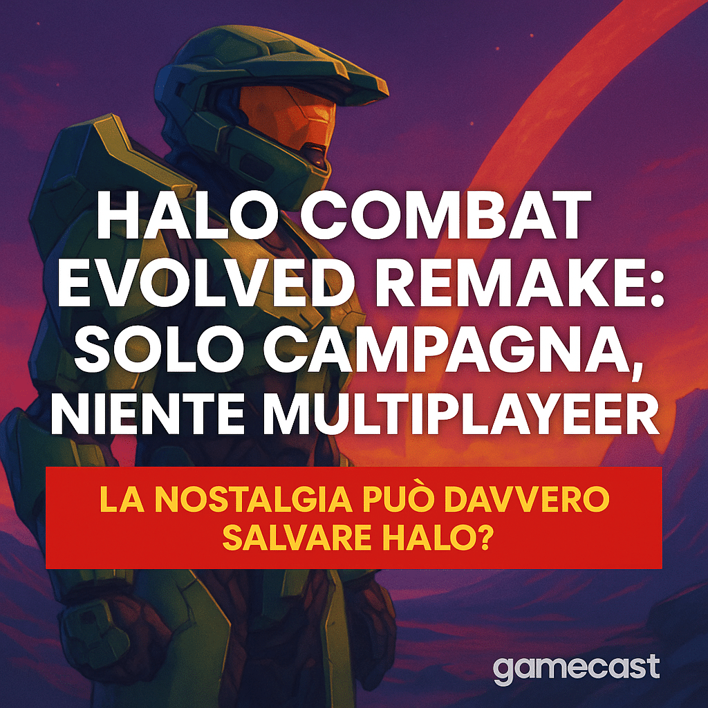 halo combat evolved remake solo campagna, niente multiplayer (e forse arriva su ps5)