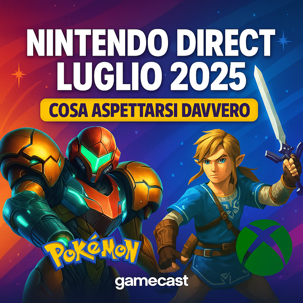 Nintendo Direct luglio 2025: tra Metroid, Zelda e Xbox su Switch 2?