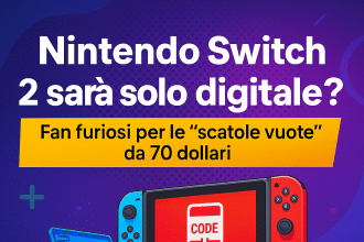 nintendo switch 2 sarà solo digitale