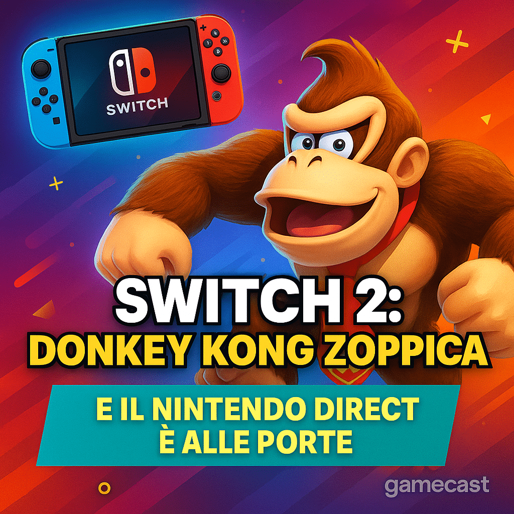 switch 2 donkey kong zoppica e il nintendo direct è alle porte