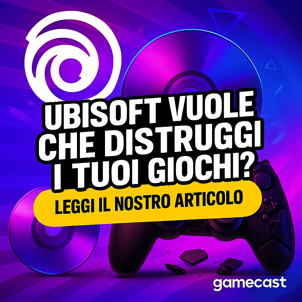 ubisoft vuole che distruggi le copie fisiche dei tuoi giochi