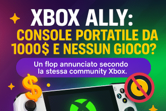 xbox ally console portatile da 1000$ e nessun gioco