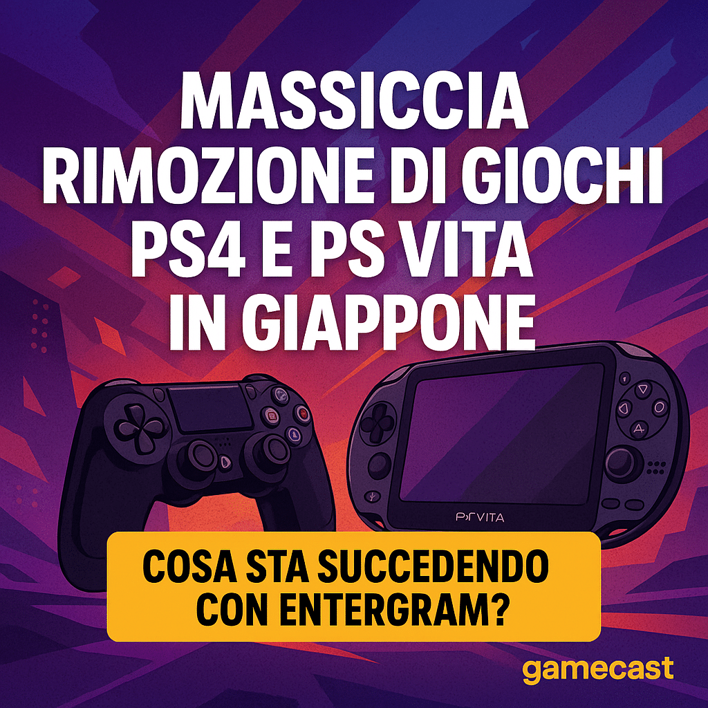 Massiccia rimozione di giochi PS4 e PS Vita in Giappone: Entergram dice addio a oltre 100 titoli