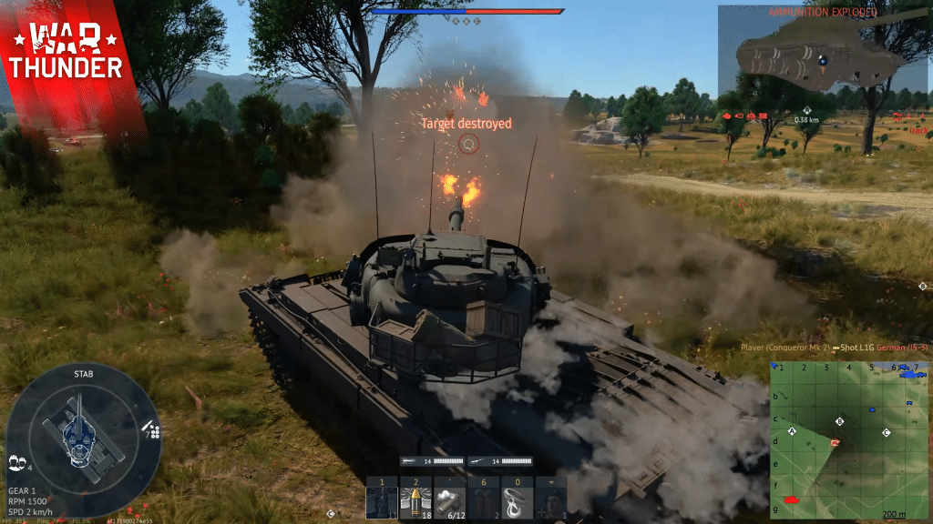 colpo perfetto: l’arte della distruzione in war thunder