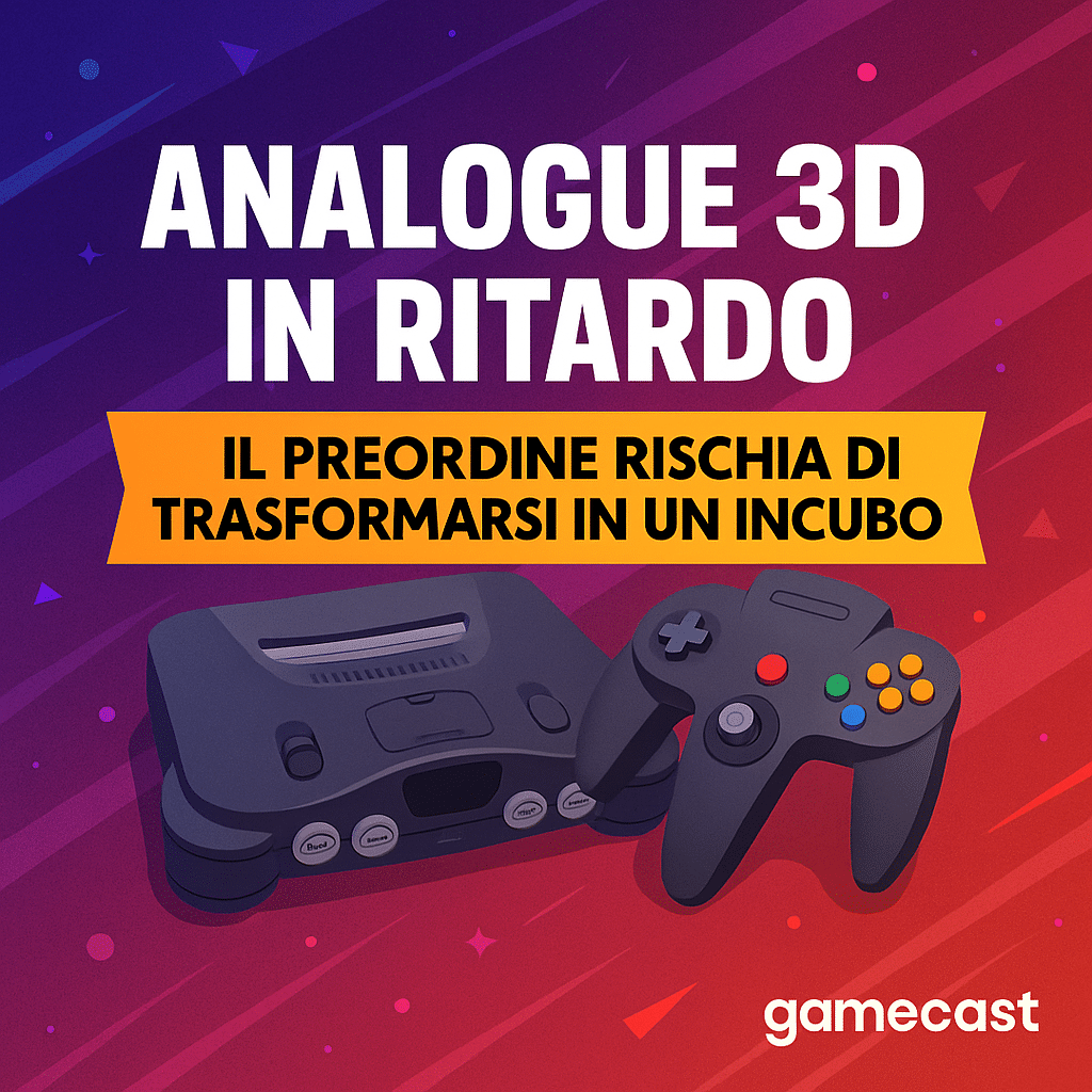 l'immagine mostra analogue 3d la console nintendo 64 che promette di emulare i giochi in 4k
