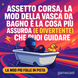 assetto corsa, la mod della vasca da bagno è la cosa più assurda (e divertente) che puoi guidare