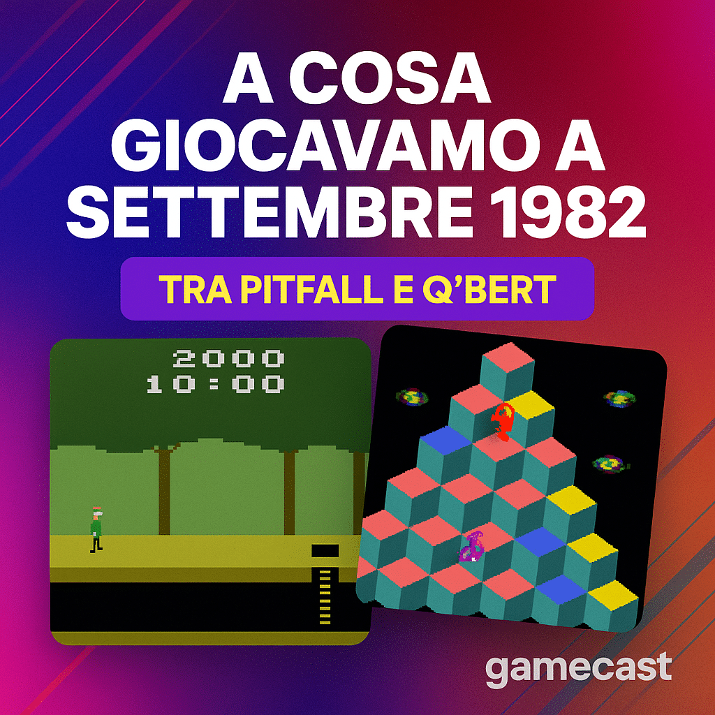 A cosa giocavamo a settembre 1982: tra Pitfall e i primi test di Q*bert