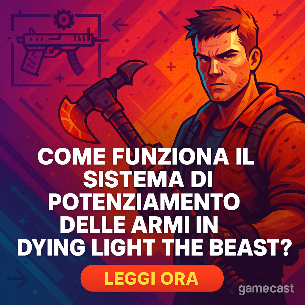 dying light potenziamento armi