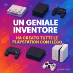Tutte le PlayStation rifatte con i LEGO: un fan le ricrea alla perfezione