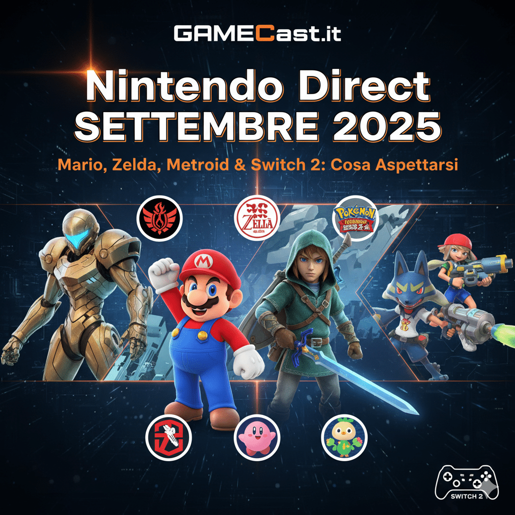 nintendo direct settembre 2025 cosa aspettarsi