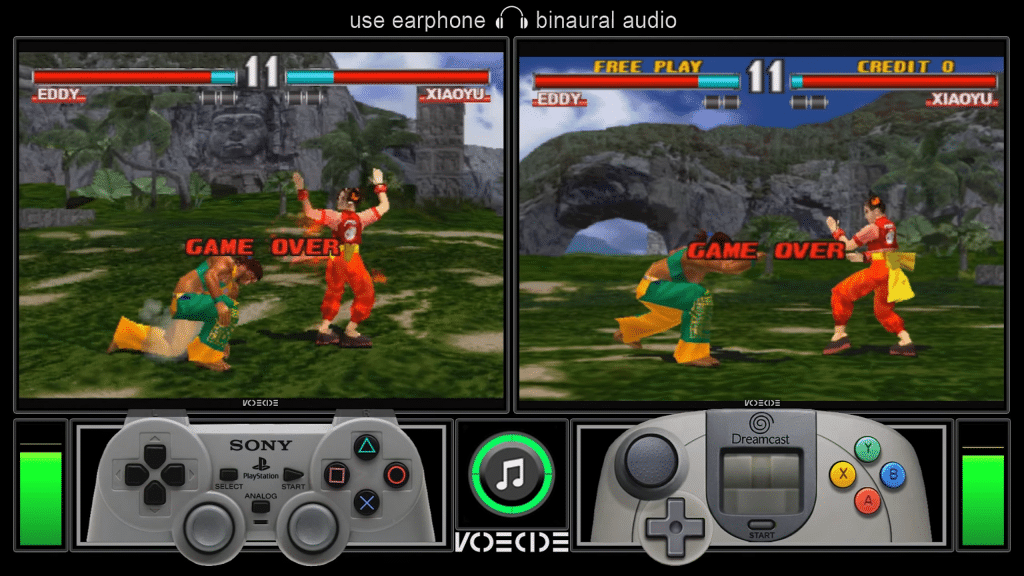 tekken 3 (playstation vs dreamcast) real hardware comparison 3-49 screenshot