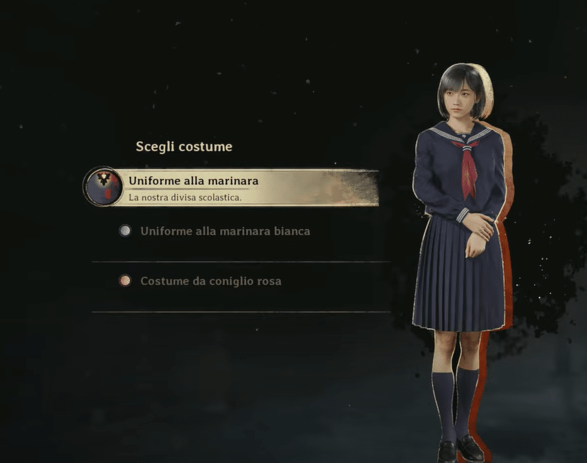 silent hill f – uniforme scolastica blu tradizionale