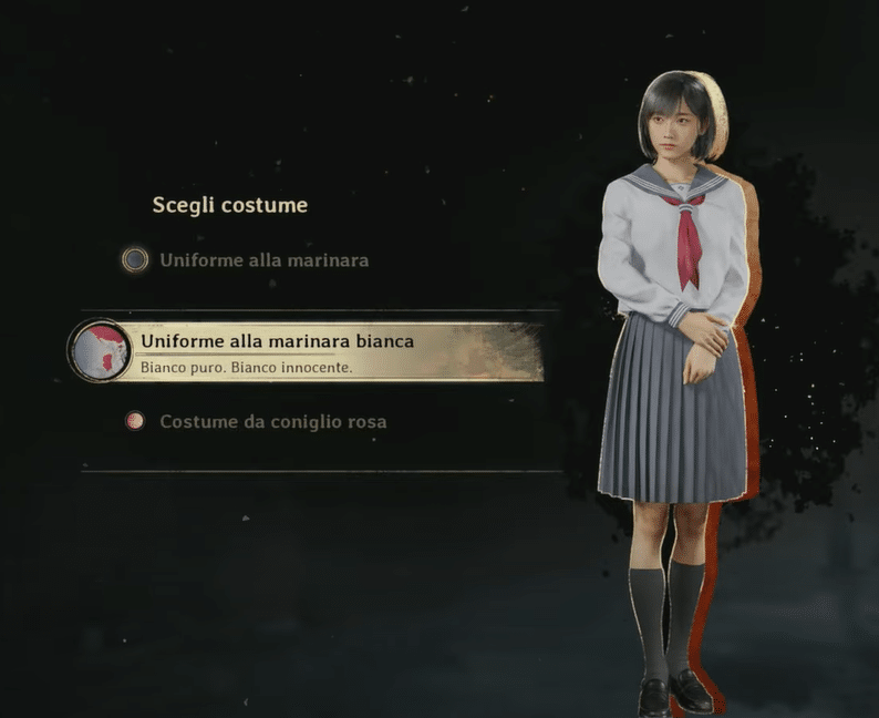 silent hill f – uniforme scolastica bianca