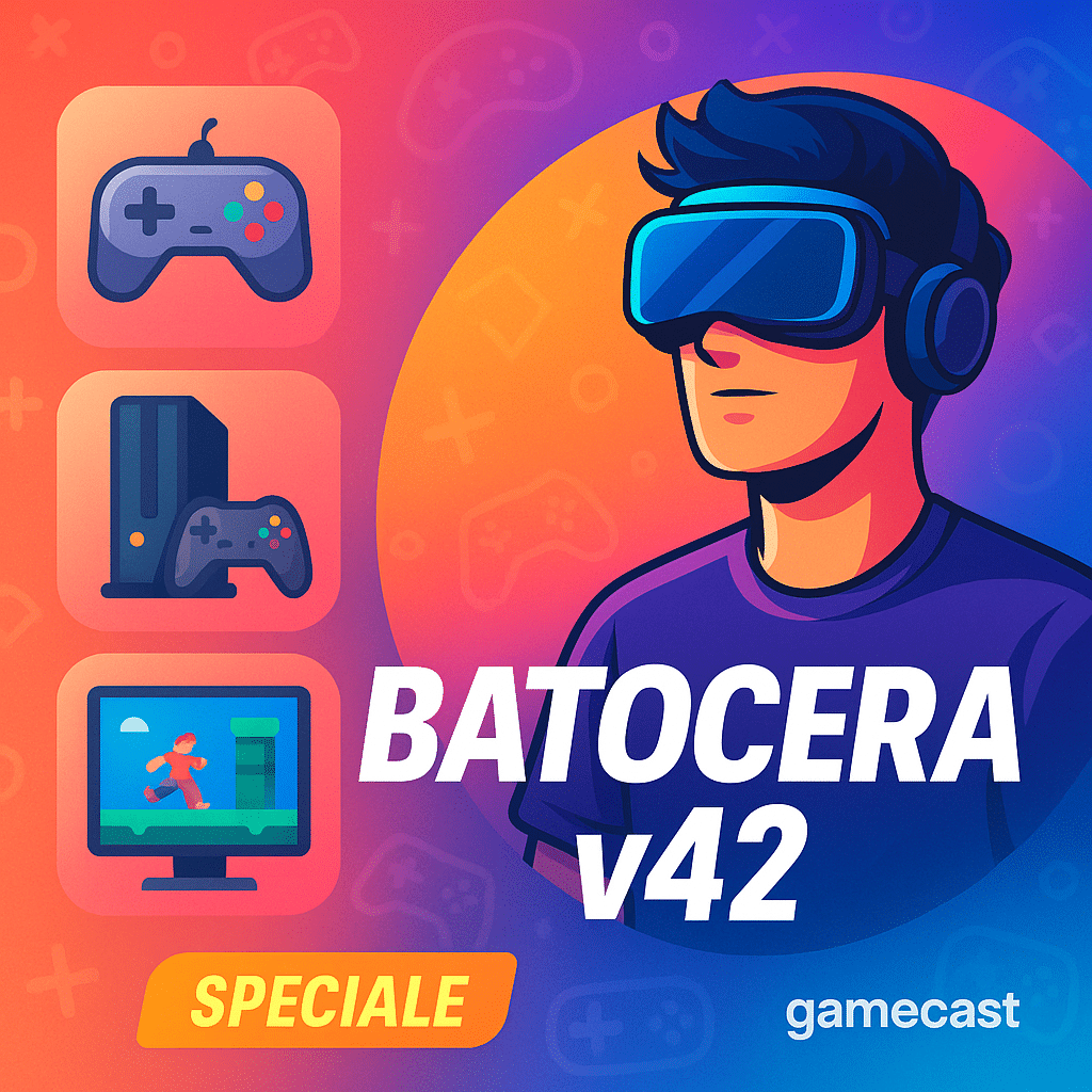 Batocera v42: tutte le novità dell’aggiornamento 2025 tra nuovi emulatori e supporto PS4