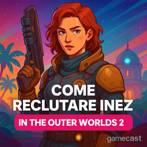 come reclutare inez subito all’inizio su isola paradiso in the outer worlds 2?