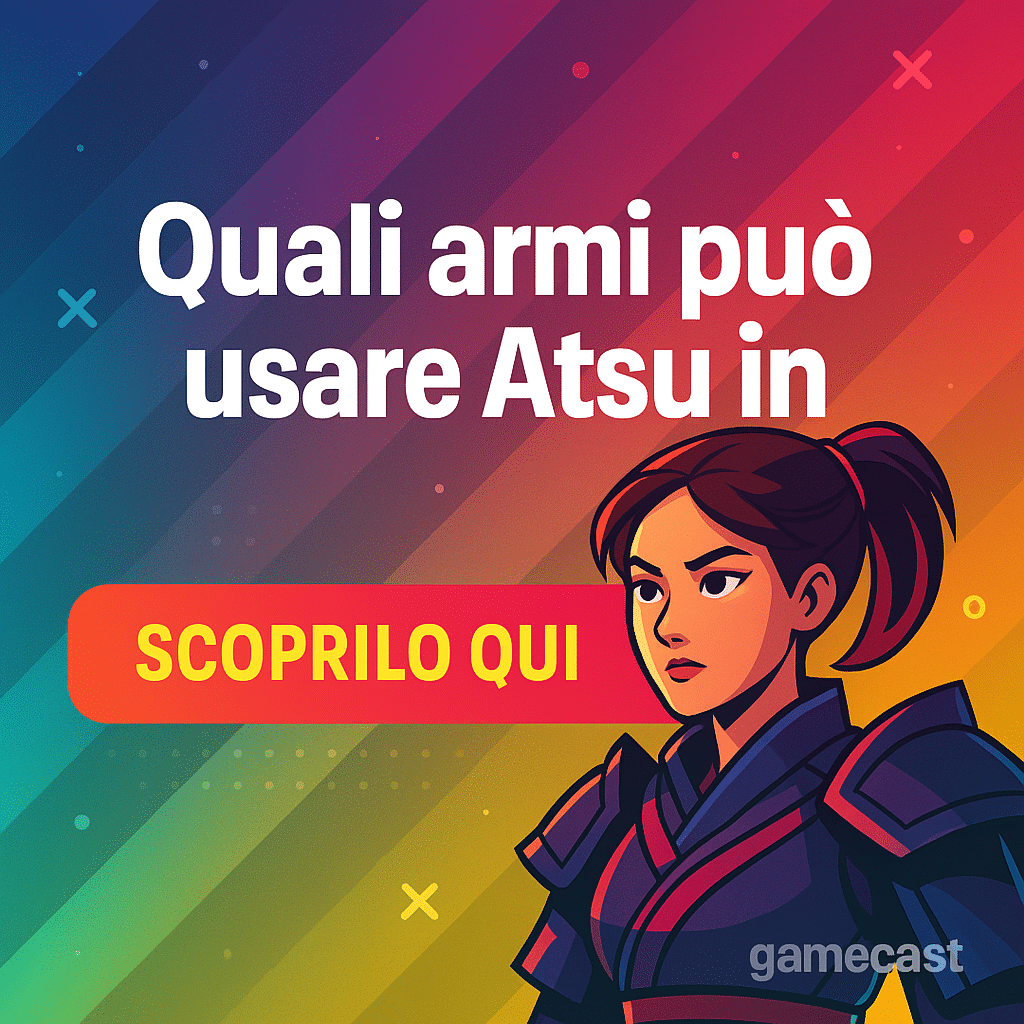quali armi può usare atsu in ghost of yotei