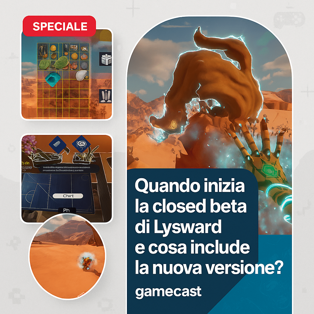 quando inizia la closed beta di lysward e cosa include la nuova versione