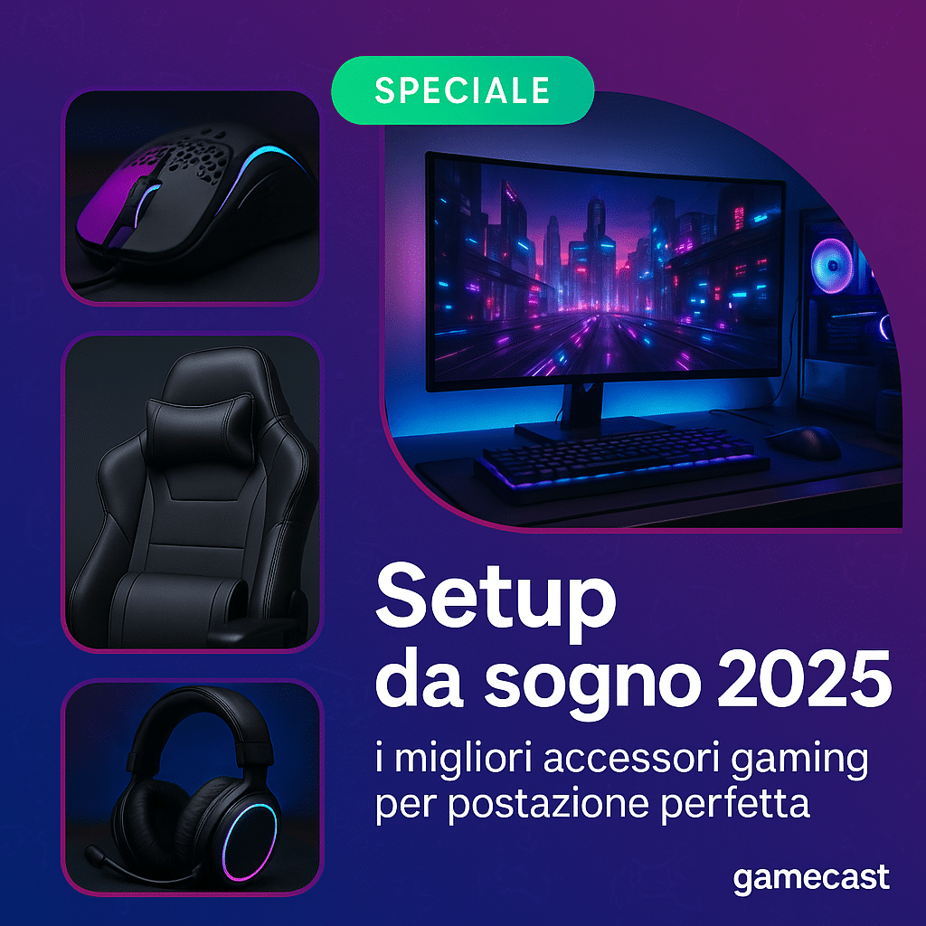 Setup da sogno 2025: i migliori accessori gaming per postazione perfetta