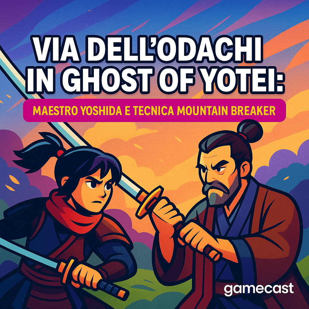 via dell’odachi in ghost of yotei maestro yoshida e tecnica mountain breaker