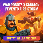 War Robots x Sabaton: l’evento Fire Storm trasforma il campo di battaglia in un concerto metal