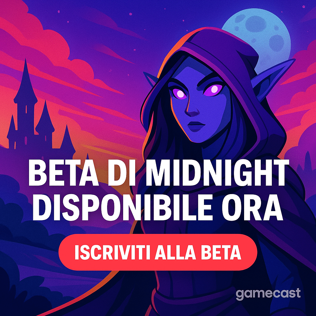 beta world of warcraft midnight come accedere e installarla
