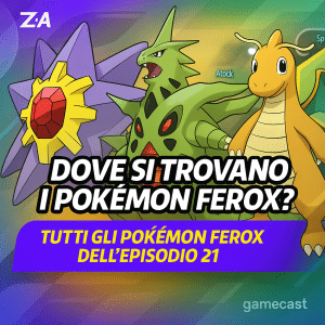 in leggende pokémon z-a episodio 21, il team mz affronta i pokémon ferox dragonite, tyranitar e starmie tra le zone di luminopoli, colpite dall’energia mega.