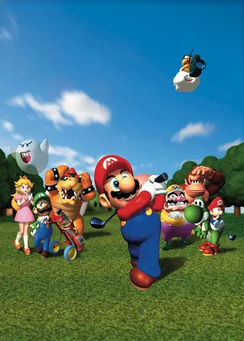 mario golf nintendo 64