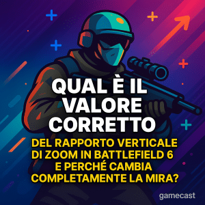 qual è il valore corretto del rapporto verticale di zoom in battlefield 6 e perché cambia completamente la mira