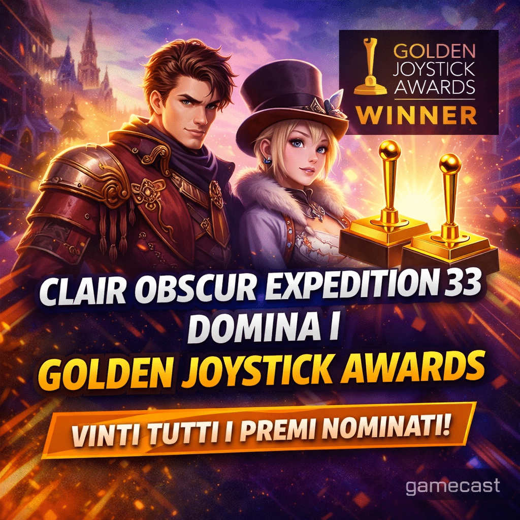 clair obscur expedition 33 vince tutti i premi ai golden joystick awards, incluso ultimate game of the year.