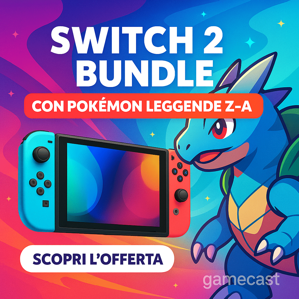 switch 2 con pokémon leggende z-a